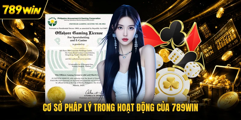 Cơ sở pháp lý trong hoạt động của 789WIN 