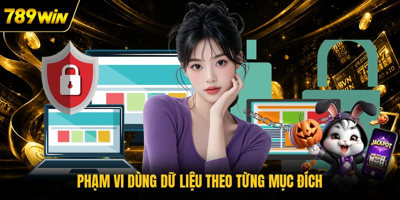 Phạm vi dùng dữ liệu theo từng mục đích