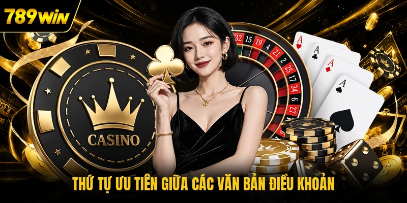 Thứ tự ưu tiên giữa các văn bản điều khoản